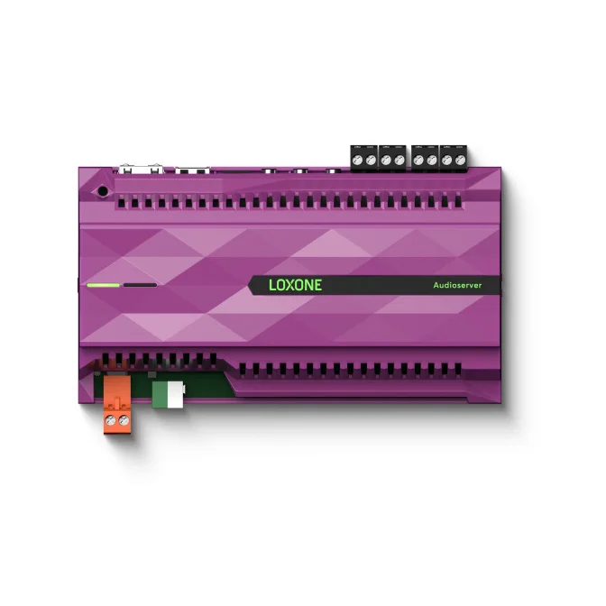 Loxone Audioserver for integrated multiroom audio