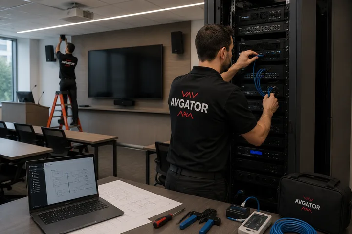 Install & Configure stage of AVgator's project process